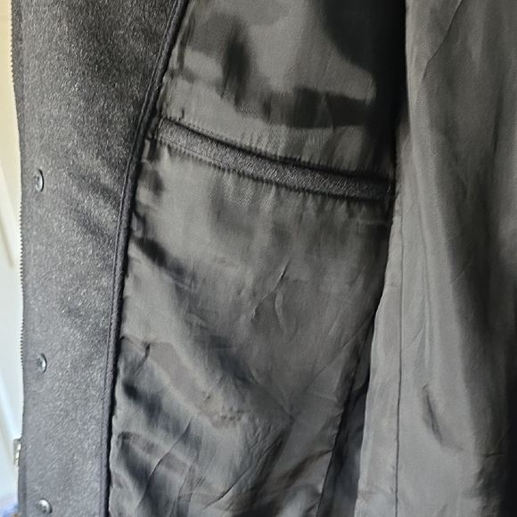 Banana Republic Charcoal Military Jacket - Men's Size S - Picture 9 of 13